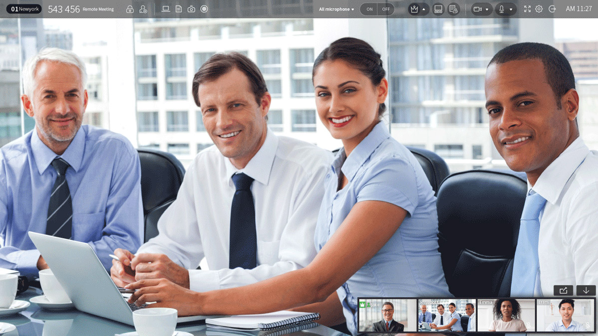 remotemeeting contents to browser