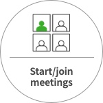 Start/join meetings